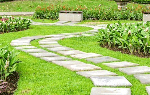 THiết kế thi công sân vườn